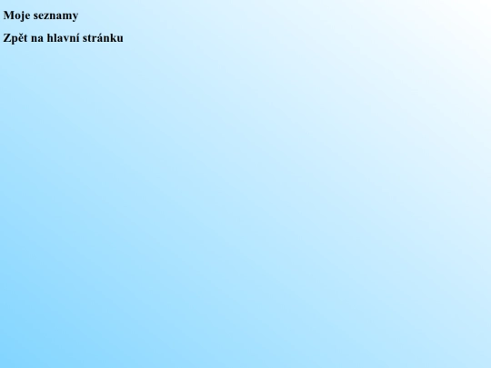 seznamy screenshot