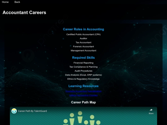 Accountant screenshot