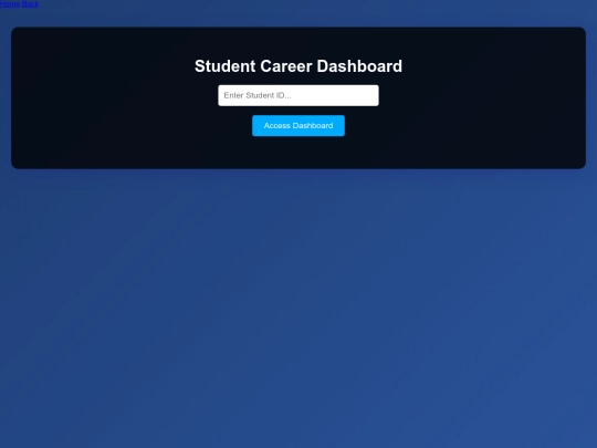 student-dashboard screenshot