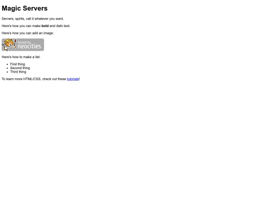 magic-servers/magic-servers screenshot