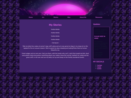 stories screenshot