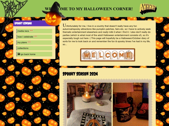 halloween/log screenshot