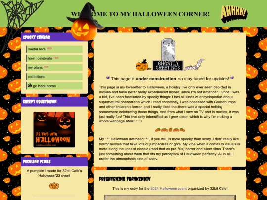 halloween/main screenshot
