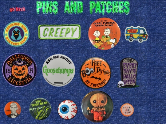 halloween/pincollection screenshot