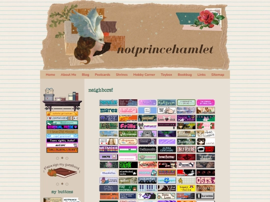 links screenshot