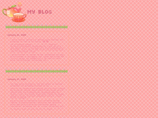 blog screenshot