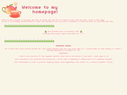 homepage screenshot