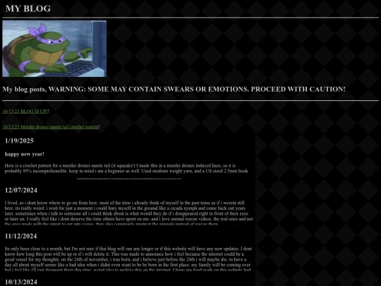 BLog!/blog screenshot