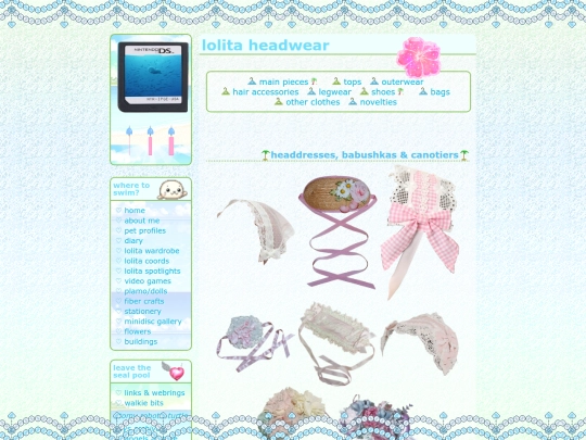 headwear screenshot