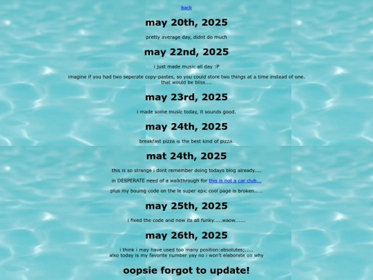 blog screenshot