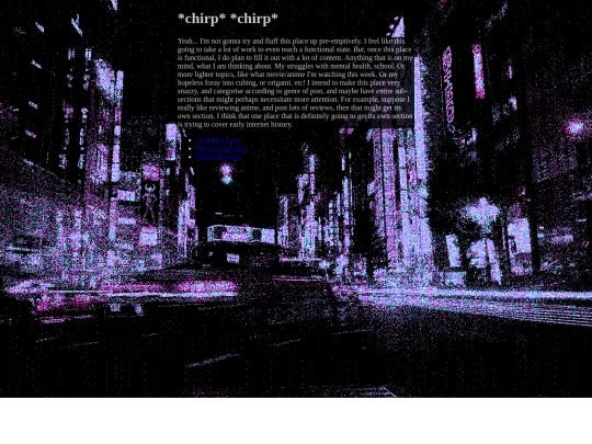 blog screenshot