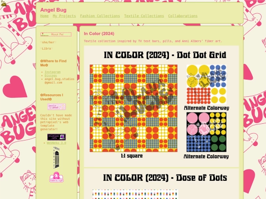 textilepage/InColor screenshot