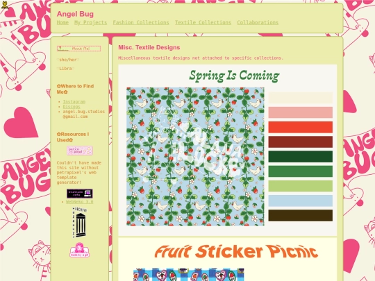 textilepage/MiscTextiles screenshot