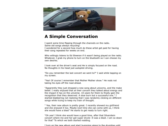 dreams/ASimpleConversation screenshot