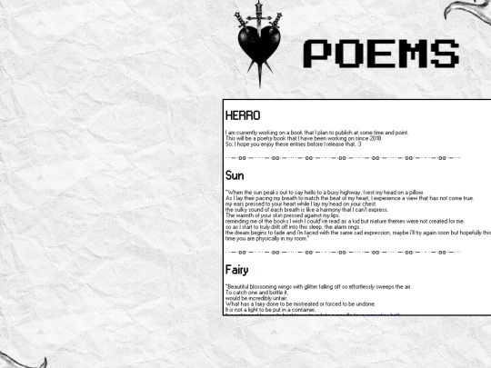 poems screenshot