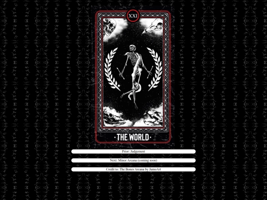 tarot/22world screenshot