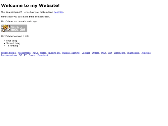 Diagnostics screenshot