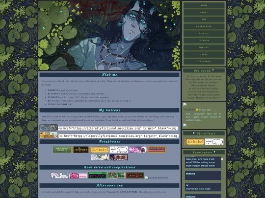 links screenshot