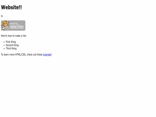 index screenshot