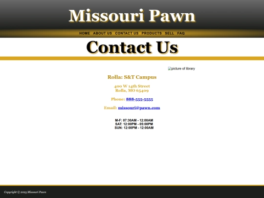Web Design Class/Team2WebsiteCode/contactus screenshot