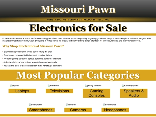 Web Design Class/Team2WebsiteCode/electronics screenshot