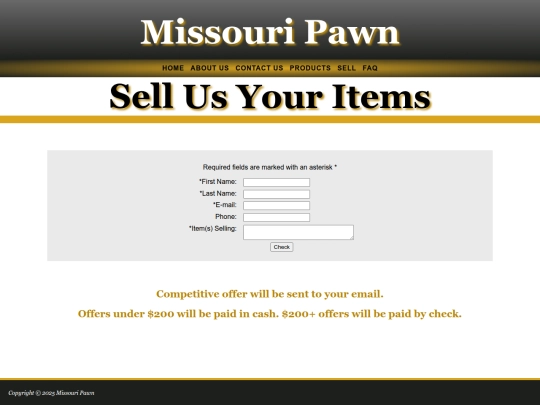 Web Design Class/Team2WebsiteCode/sell screenshot