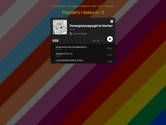 main/m1/playlists screenshot