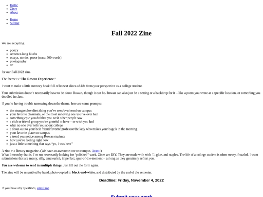 submit screenshot