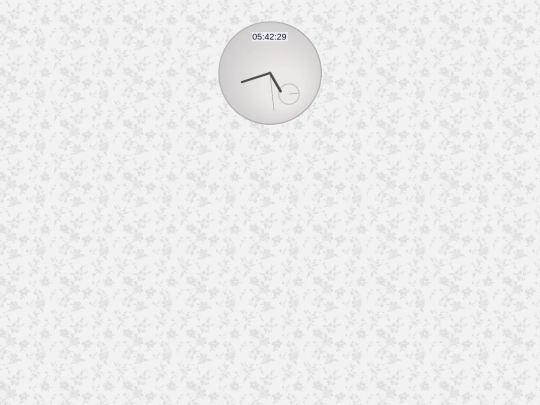 modulo9/tema2_reloj screenshot