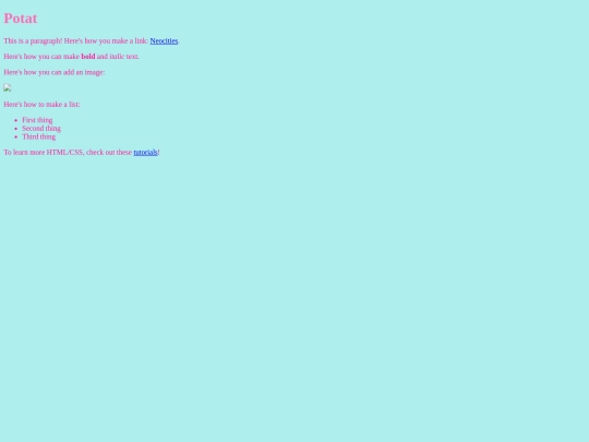 frontpage screenshot