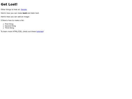 index screenshot