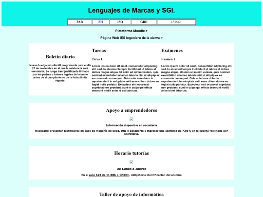 LMSGI screenshot