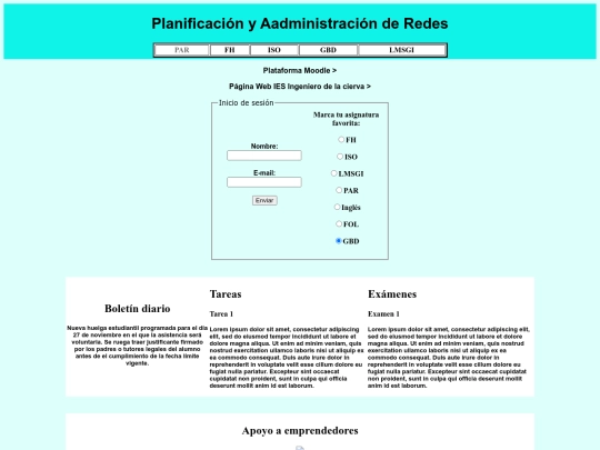 PAR screenshot