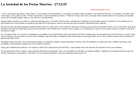 medialog/peliculas/reseñas/poetasmuertos screenshot