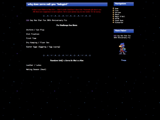 starfox/babygirl screenshot