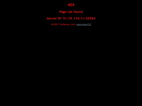 not_found screenshot