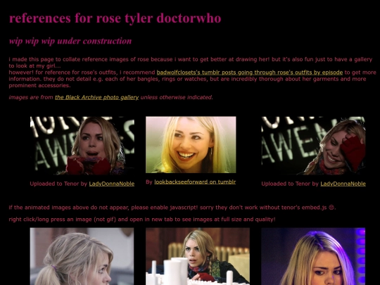 roserefs screenshot