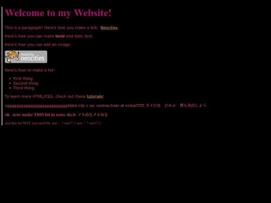 testpage4testing screenshot