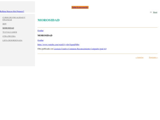 CURSOFINANZASFISCAL/morosidad screenshot