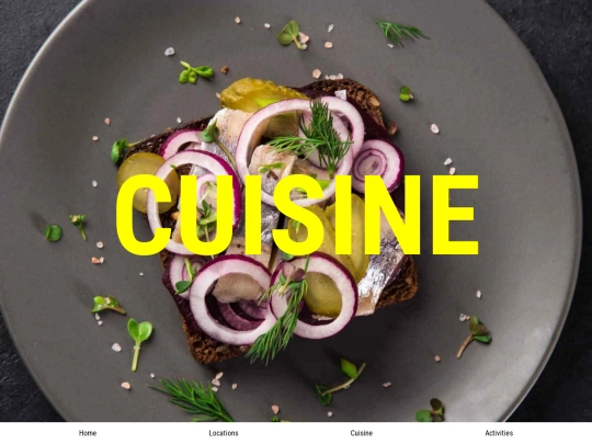 cuisine screenshot