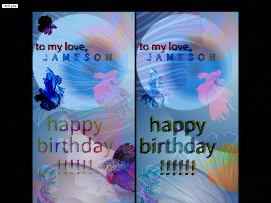 supersecretbirthday screenshot