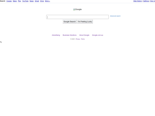 google screenshot