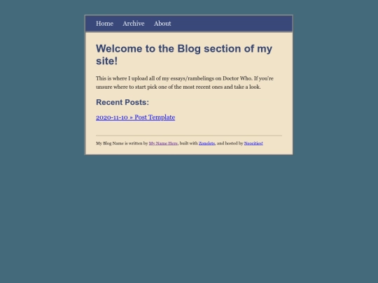 Essays screenshot