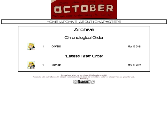 archive screenshot