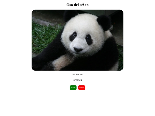 paginadevotos/pagina screenshot