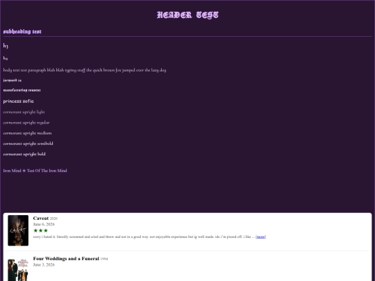 testing screenshot