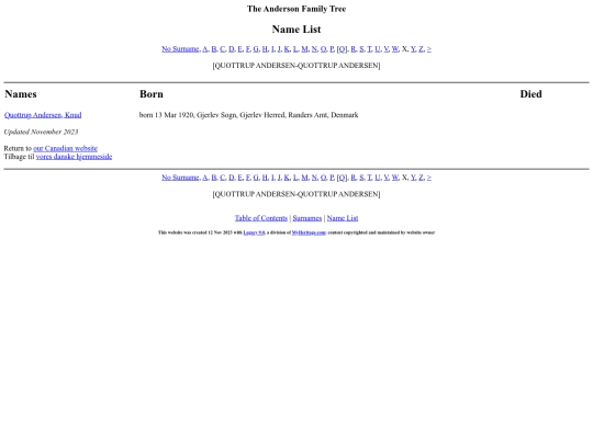 ourpedigree/names21 screenshot