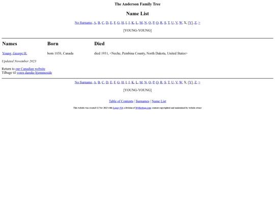 ourpedigree/names28 screenshot