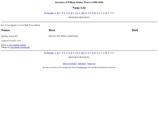 williamancestor/names11 screenshot