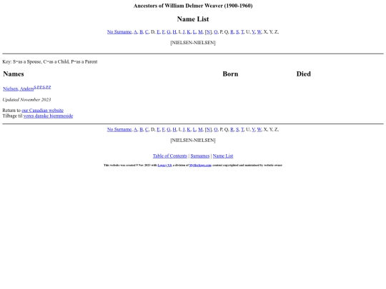 williamancestor/names12 screenshot